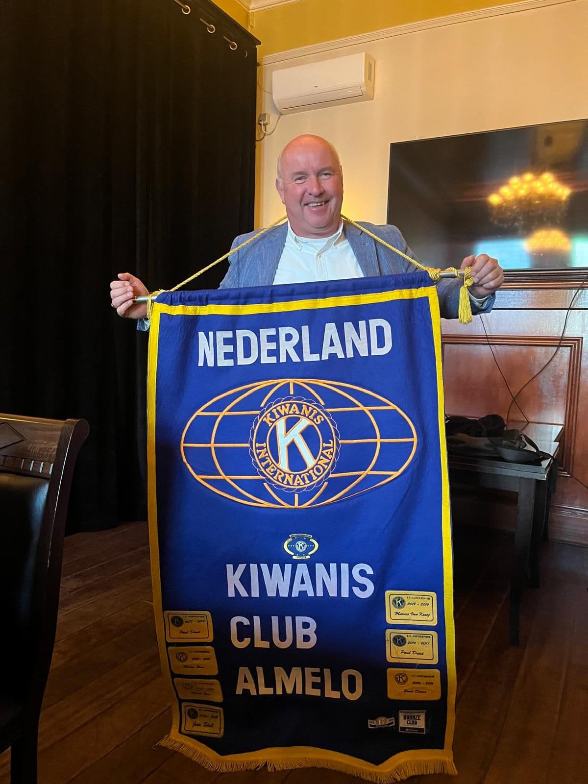 Club President Paul Dorst
